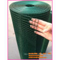 anping factory heavy gauge dark green pvc coated metal welded wire mesh